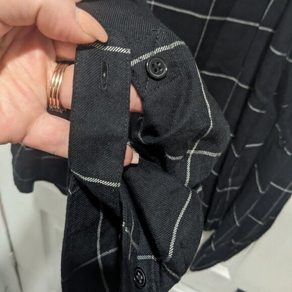 GENERATION Love | Maisie Plaid Cold-Shoulder Button Front Shirt - Picture 5 of 8